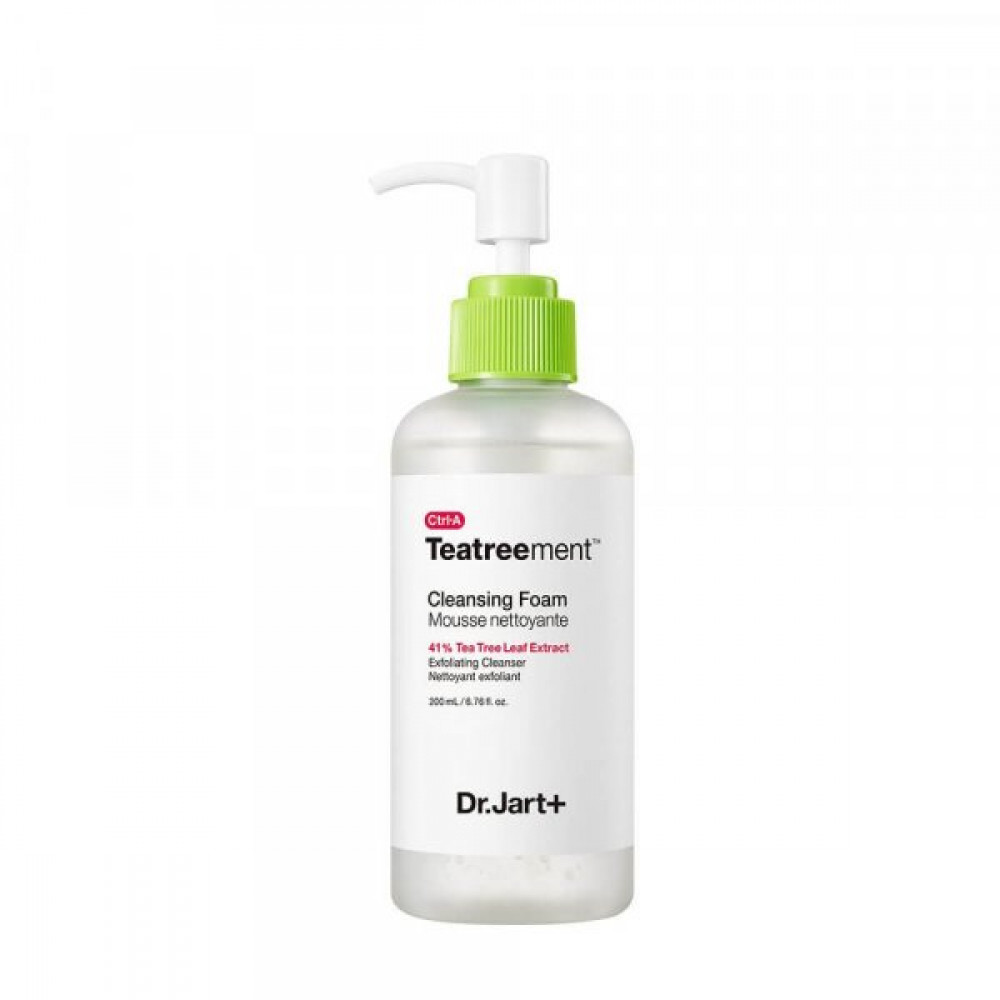 Лечебная гель-пенка для умывания с чайным деревом Dr. Jart+ Ctrl A Teatreement Cleansing Foam 