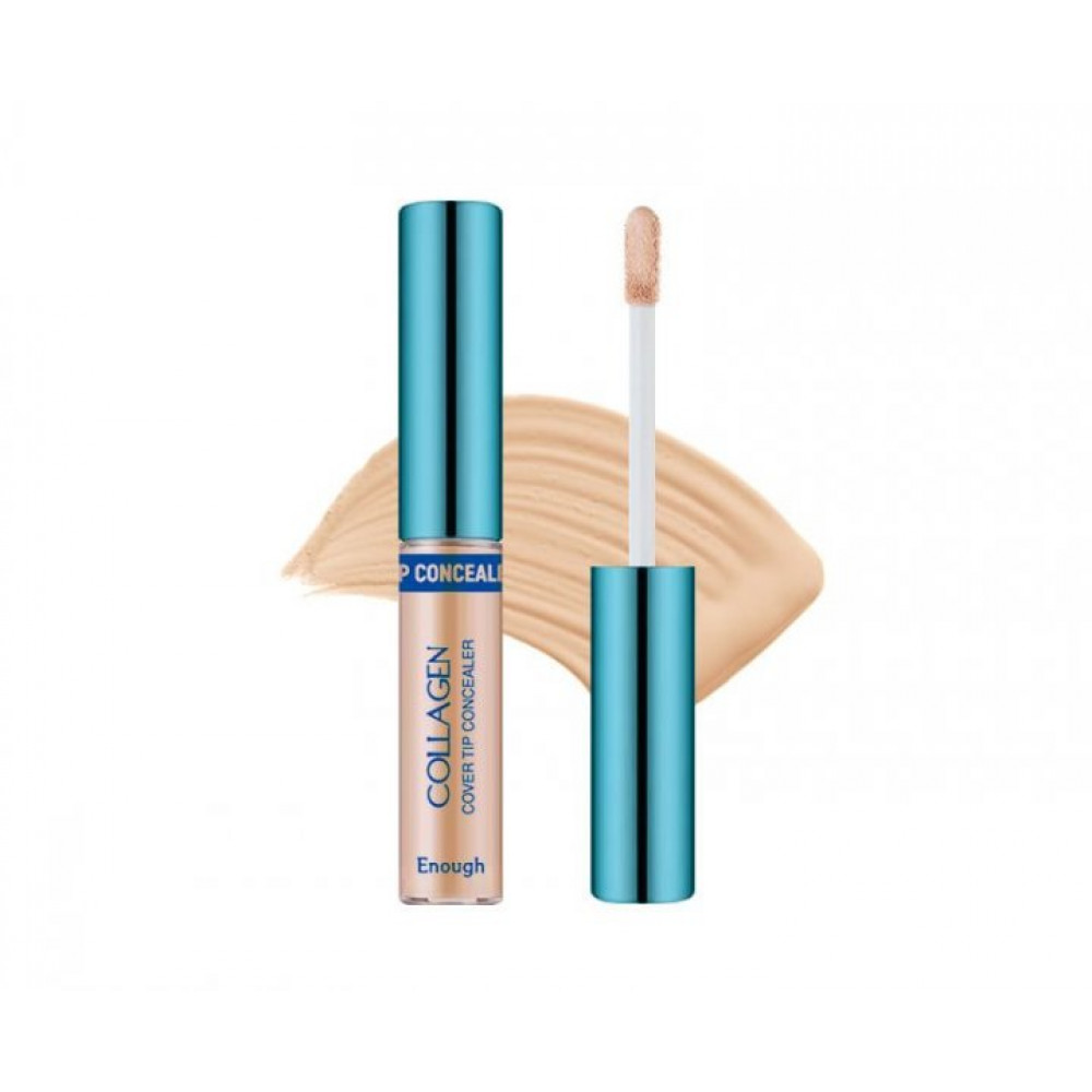 Консилер с коллагеном Enough Collagen Cover Tip Concealer 01