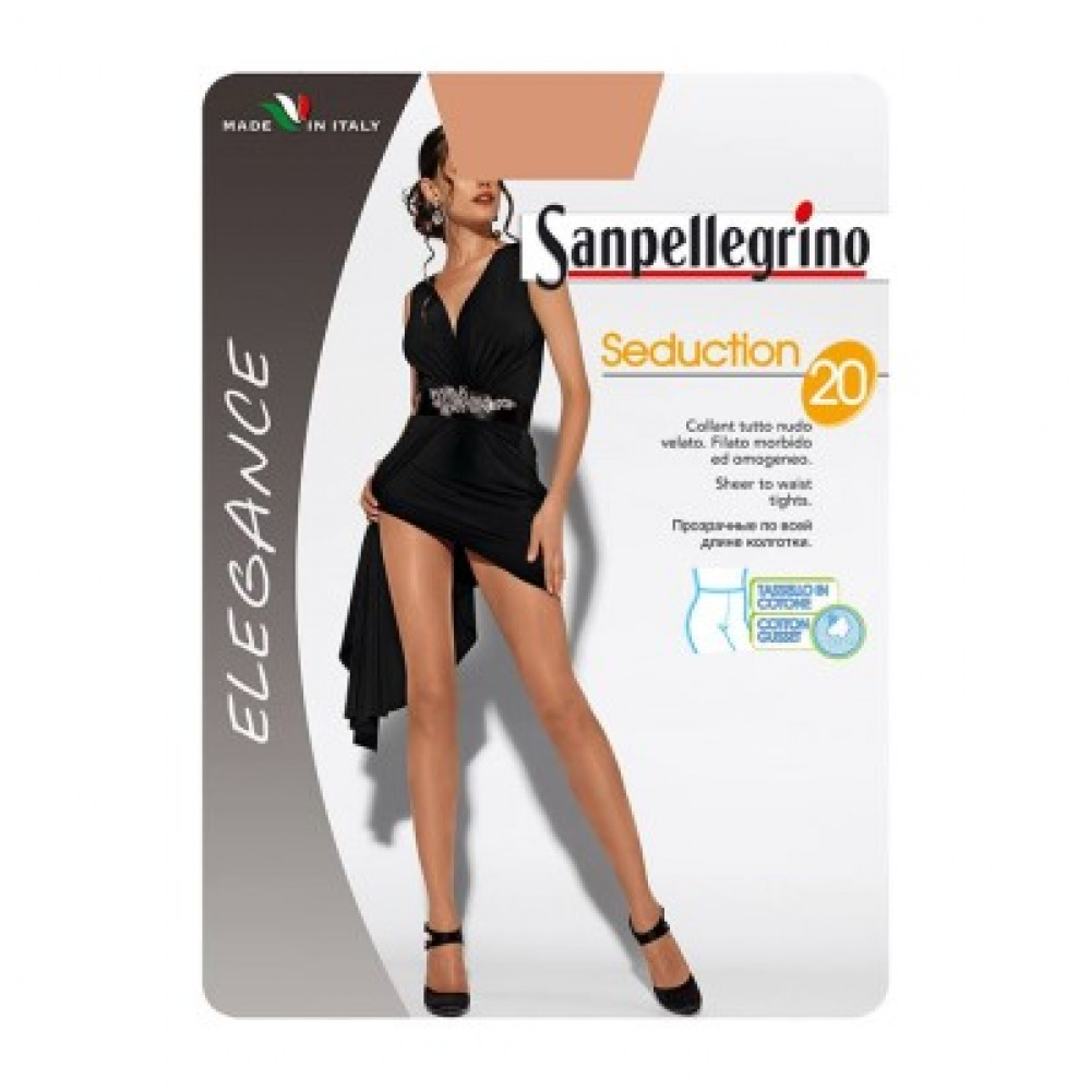Колготки Sanpellegrino Seduction 20 den Nero 3L