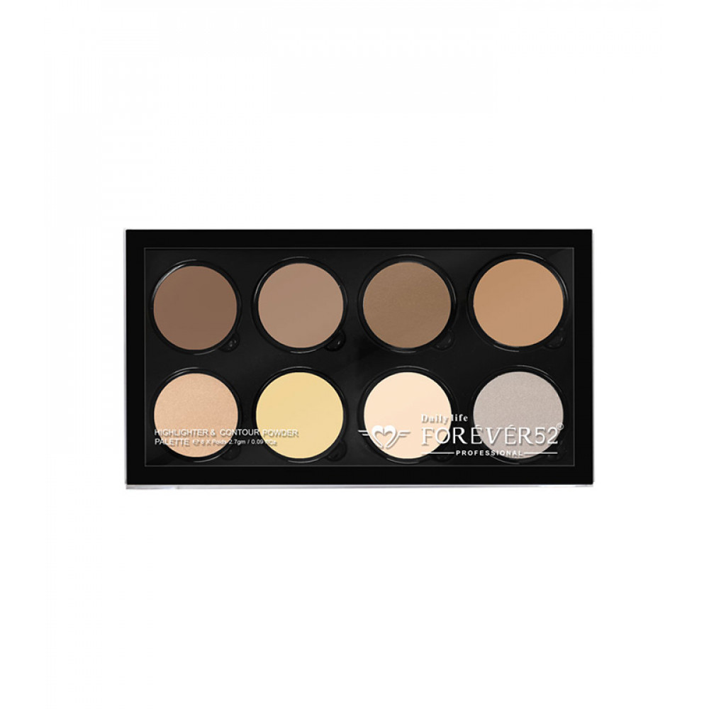 Forever52 8 Color Highlighter and Contour Palette 