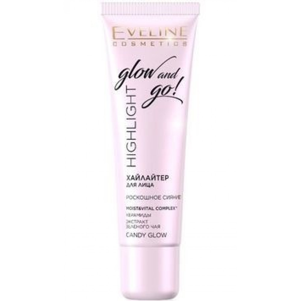 Хайлайтер для лица Eveline "Highlight Glow and Go! Candy glow", 20 мл