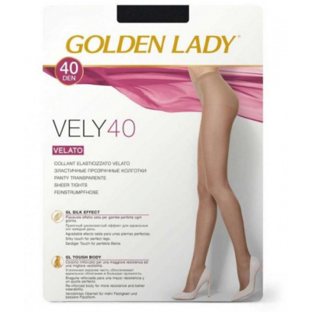 Колготки Golden Lady  40den Nero 5-XL
