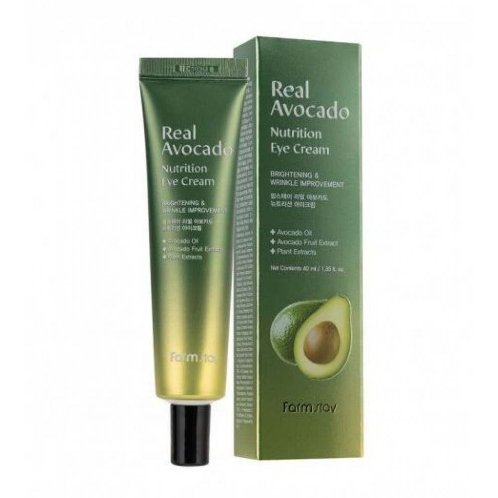 Farm Stay Крем с маслом авокадо для глаз Real Avocado Nutrition Eye Cream, 40мл
