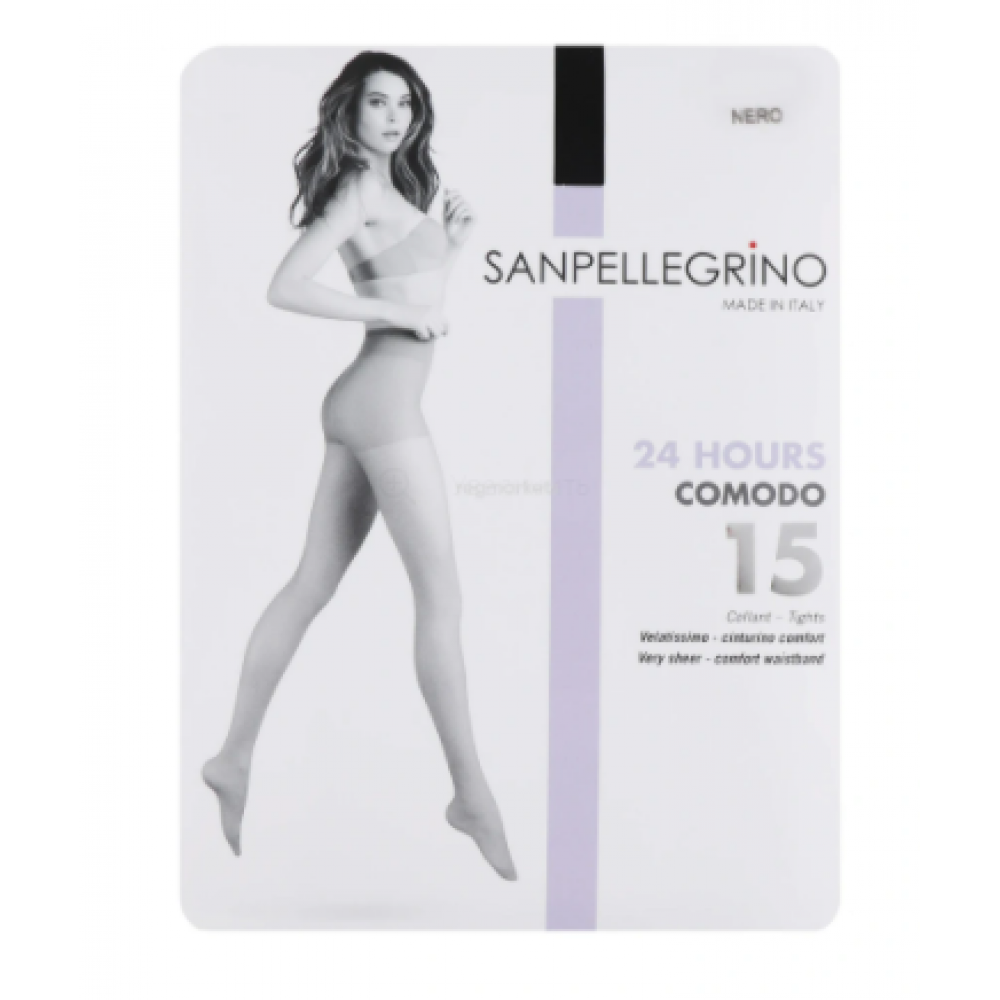 Колготки Sanpellegrino Comodo 15den Nero 3-L