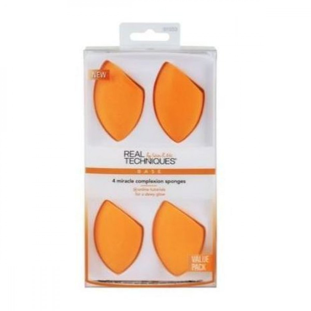 Набор спонжей для макияжа Real Techniques 4 Miracle Complexion Sponges