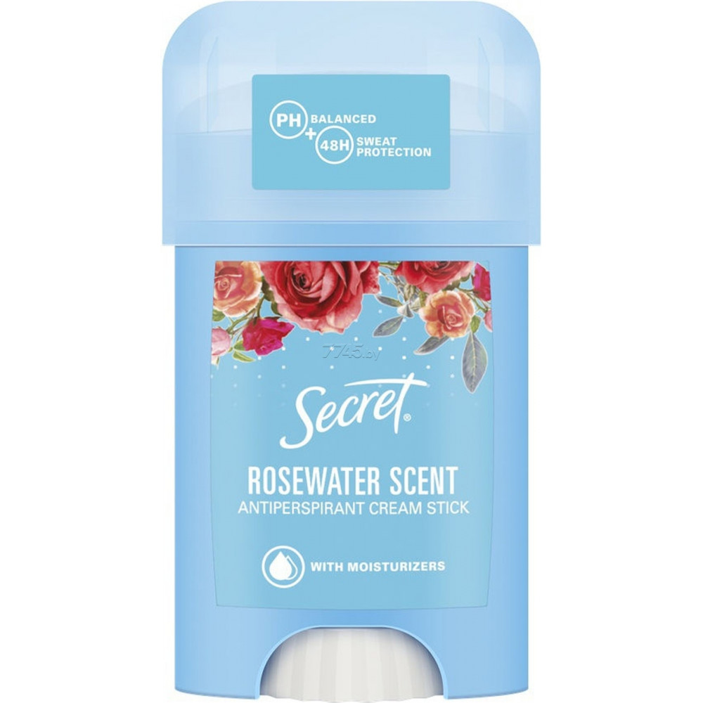 Дезодорант-антиперспирант кремовый Secret Rosewater Scent 40 мл 