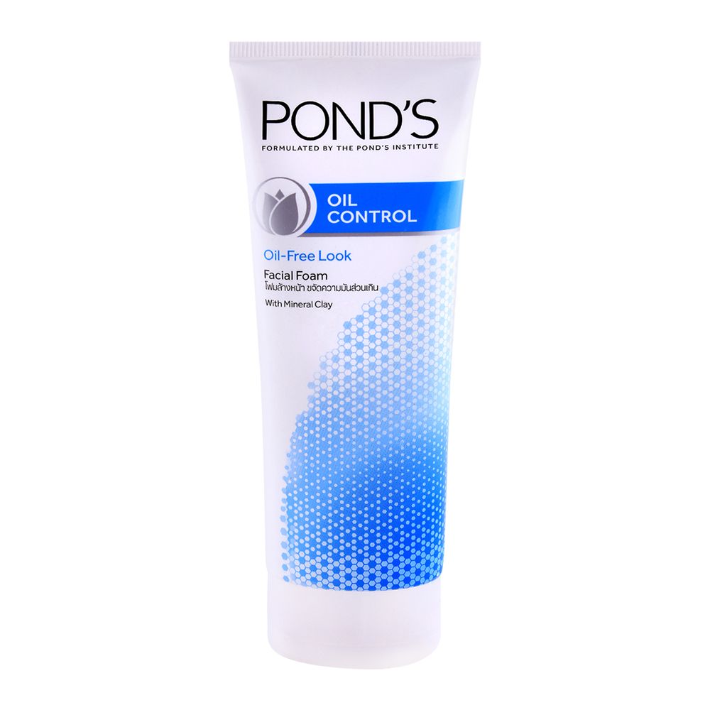 Пенка для лица Ponds Oil Control Oil Free Look Facial Foam 100g.