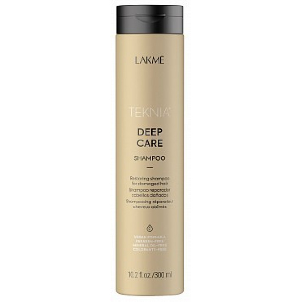 Lakme Шампунь восстанавливающий для поврежденных волос / DEEP CARE SHAMPOO 300 мл