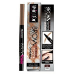 Alvin D'or подводка для бровей Brow Tattoo Expert, оттенок 02 dark brown 