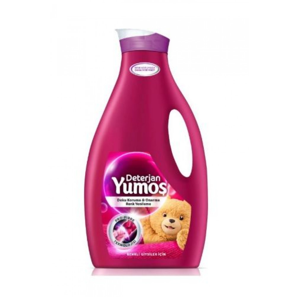 Жидкое моющее средство Yumos Coloured Liquid Care для стирки 2520ml