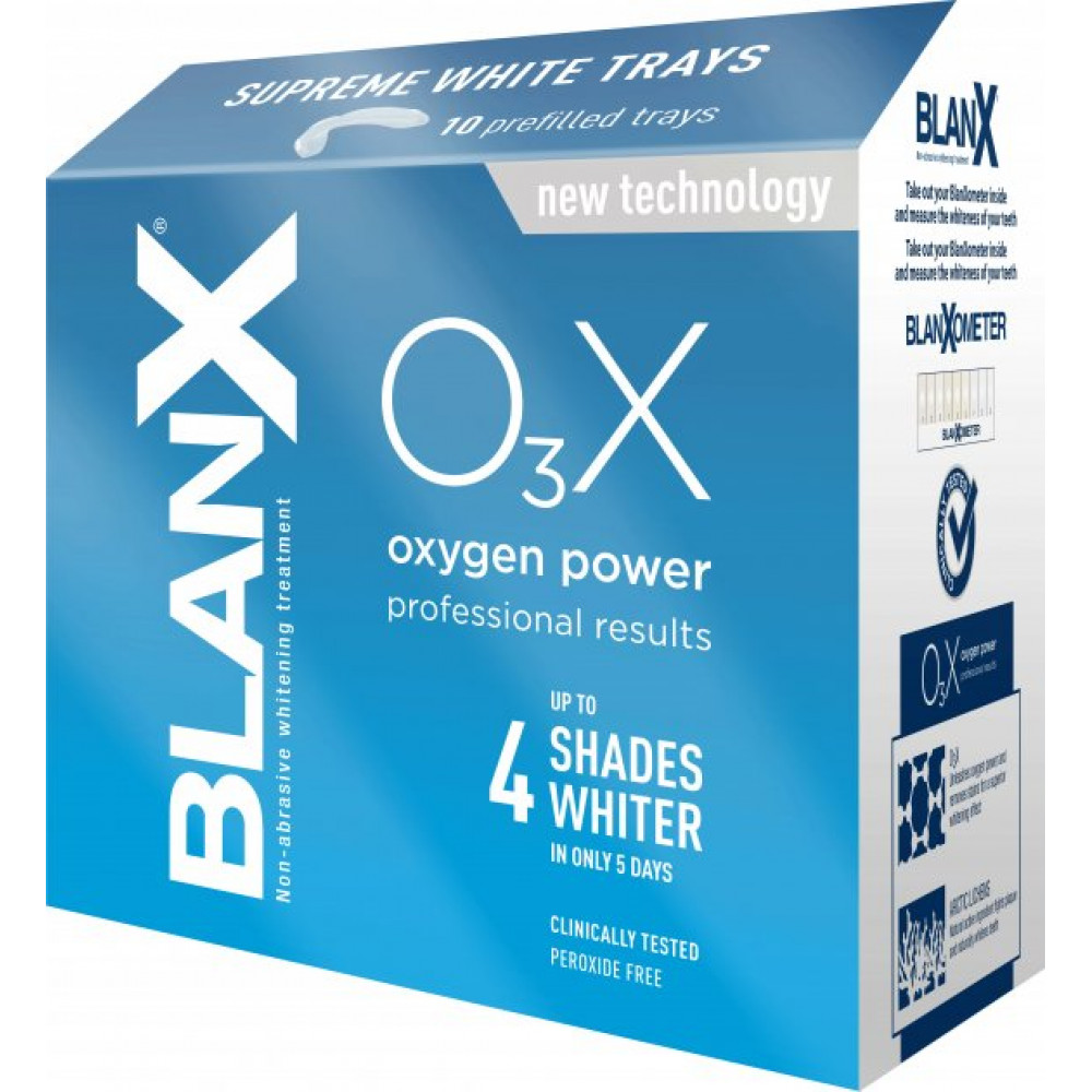Отбеливающие полоски Blanx O3X 1 шт