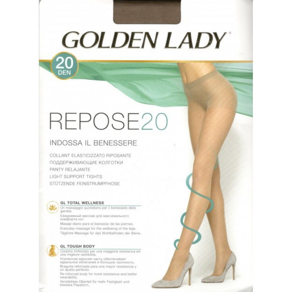 Колготки женские GOLDEN LADY 20 DEN REPOSE 20 4-L daino