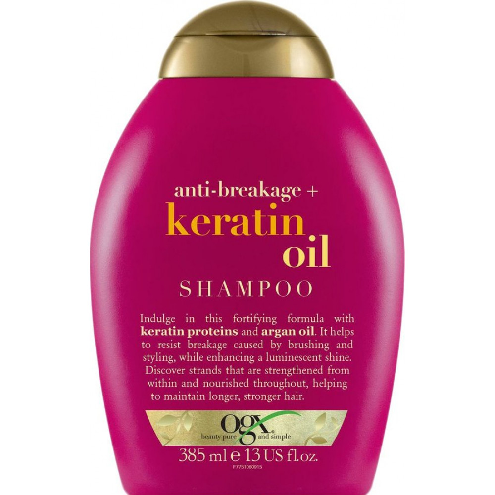 Шампунь для волос ORGANIX KERATIN OIL SHAMPOO 385 мл