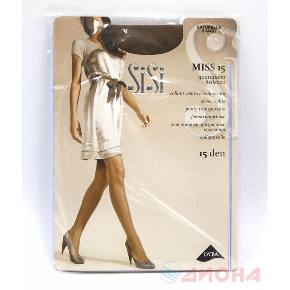 Колготки Sisi Miss 15den Naturelle 5 -Maxi 