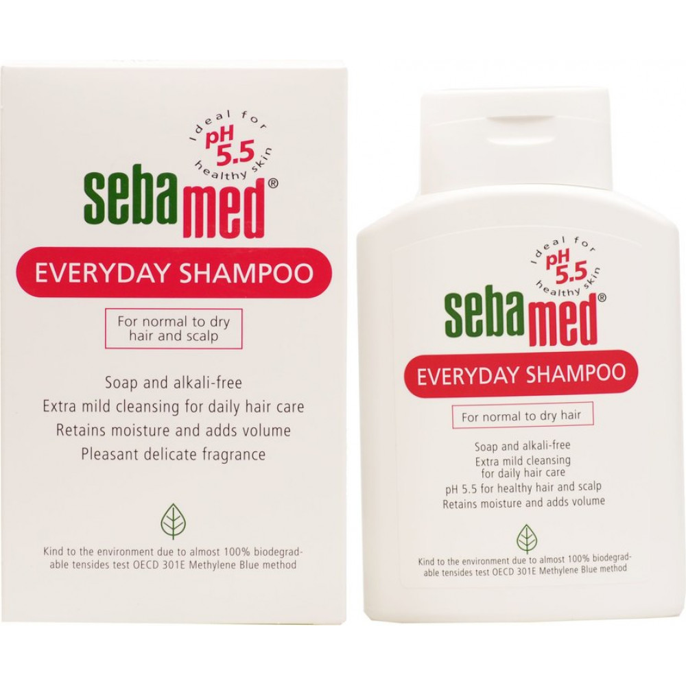 Шампунь для нормальных и сухих волос Sebamed Classic Everyday Shampoo