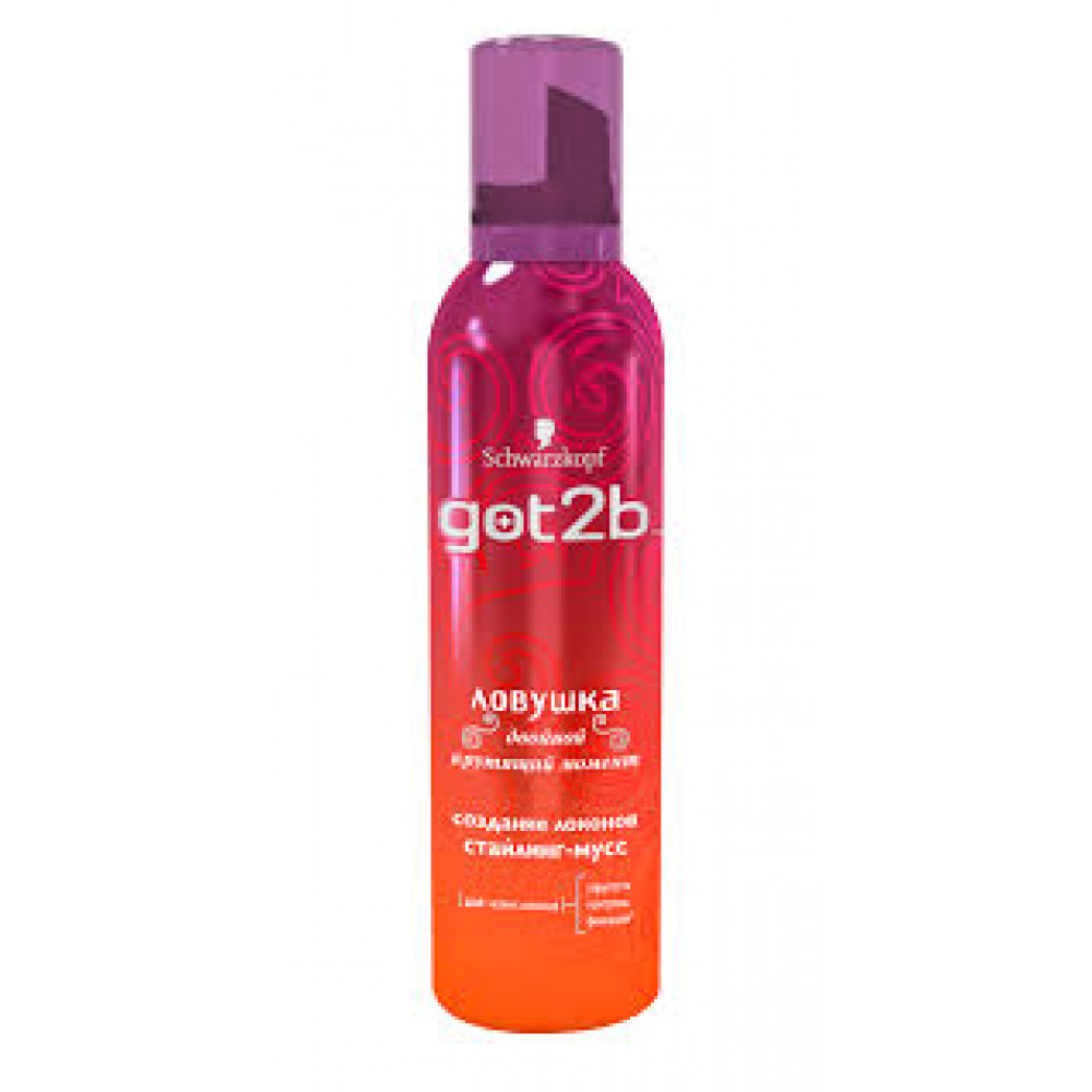 Schwarzkopf got2b "Ловушка" стайлинг-мусс.