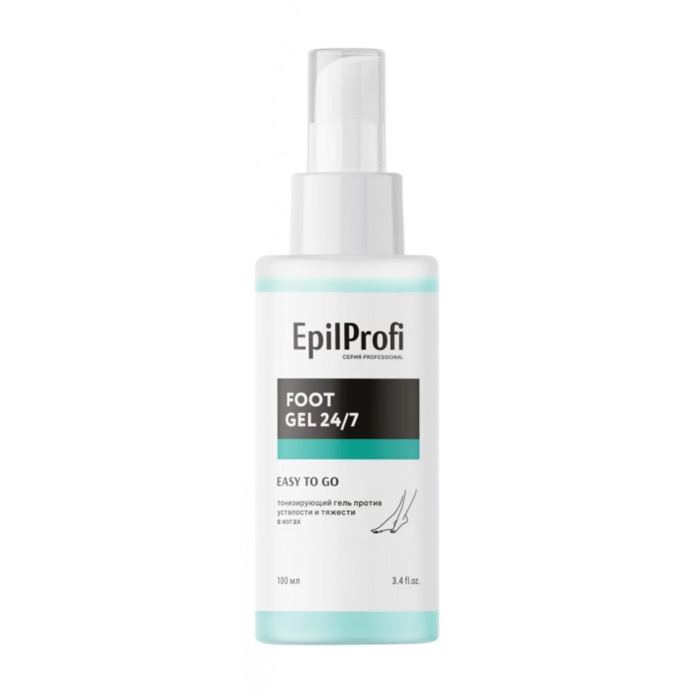 Epilprofi Professional 24/7 Foot Gel 100 мл Тонизирующий гель против усталости и тяжести